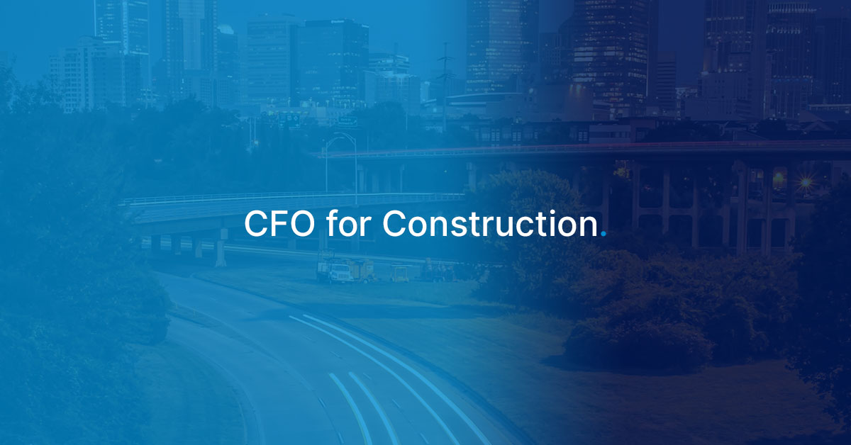 CFO for construction companies reviewing job costs with a Charlotte contractor